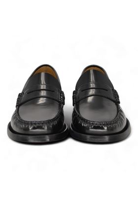 Mocassino uomo in pelle colore nero. ANTICA CUOIERIA | 23045-NERO